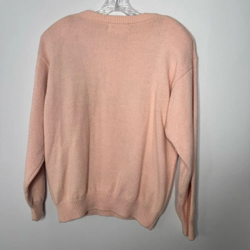 Vintage Alfred Dunner sweater with embroidery size large